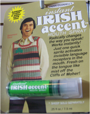 This is NOT how you get an Irish Accent